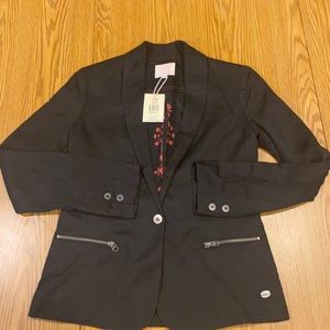 Vintage Quicksilver Black blazer